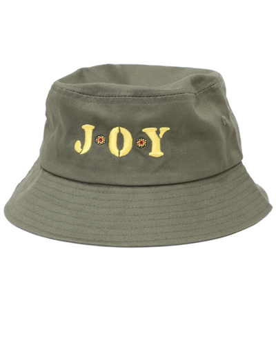 THE MERCHANTS OF JOY BUCKET HAT JOY