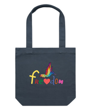 Freedom Tote Bag - Blue