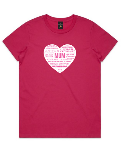 The Merchants of Joy Mums Heart tee t-shirt mothers day 