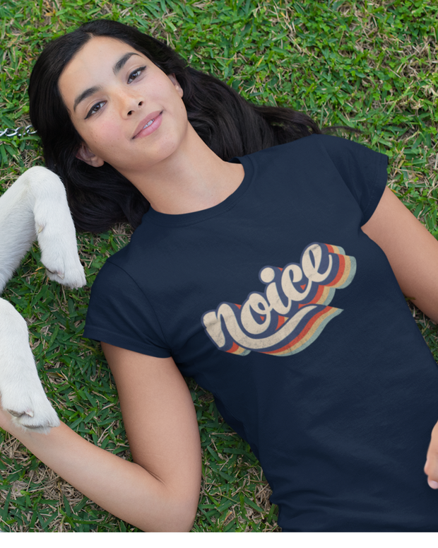 Noice Womens Tee - Navy