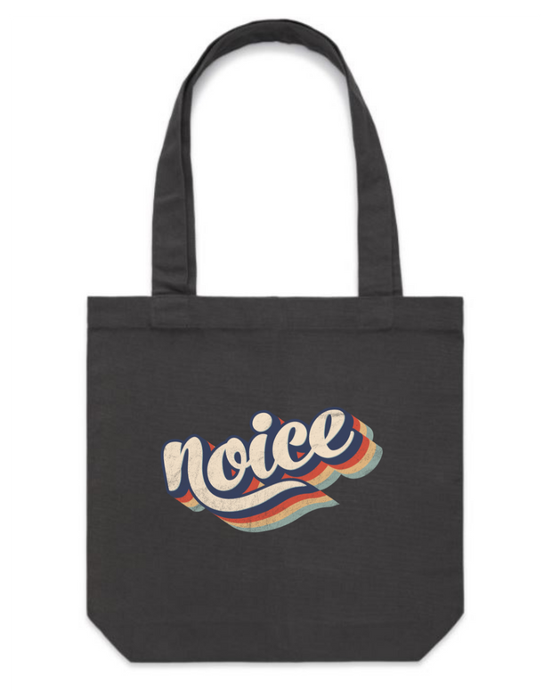 The Merchants of Joy Noice tote bag canvas bag 