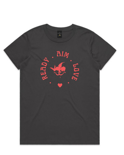 The Merchants of Joy Ready Aim Love tee t-shirt womens