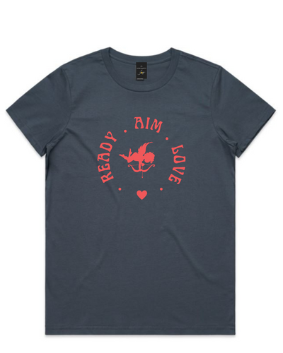 The Merchants of Joy Ready Aim Love tee t-shirt womens