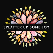 Splatter Up Some Joy Tote Bag - Blue