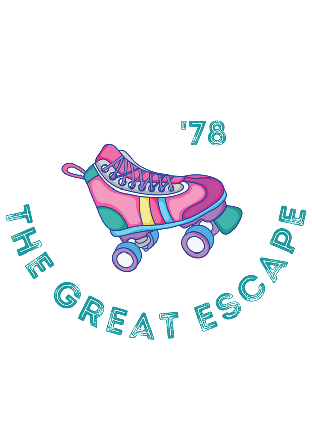 The Great Escape '78 Womens Tee - Pale Blue