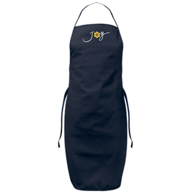 The Merchants of Joy Apron Joyful cooking kitchen joy bbq womens navy blue apron