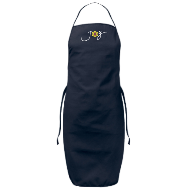 The Merchants of Joy Apron Joyful cooking kitchen joy bbq womens navy blue apron